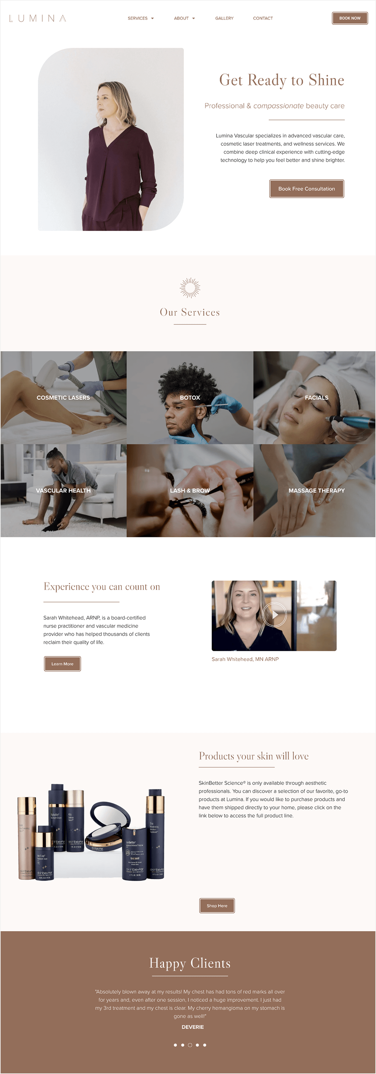 Homepage Example